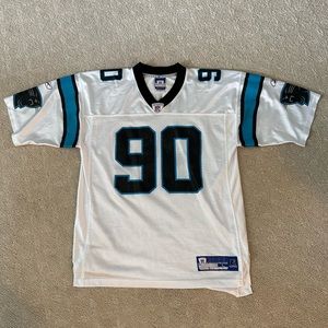 Authentic NFL Carolina Panthers Jersey (adult Large), Julius Peppers #90.